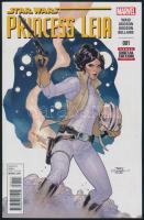 cca 2015 Star Wars Princess Leia képregény, 2 db, Marvel, jó állapotban, védőcsomagolásban