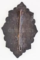 Osztrák-Magyar Monarchia 1917. "József főherceg harcvonala 1916-1917" Zn sapkajelvény &quo...