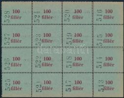 cca 1940 Honvédelmi szolgálatot teljesítő iparostársaink hozzátartozói megsegítésére segélybélyeg 16...