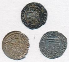 1536K-B Denár Ag "I. Ferdinánd" (0,44g) + 1549K-B Denár Ag "I. Ferdinánd" (0,51g...