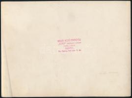 cca 1930 Magyar tábornokok díszöltözetben díszmisén. Beller Rezső pecséttel jelzett fotója. Egy saro...