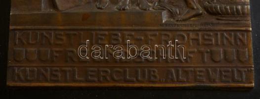 1910 Richard Kauffungen (1854-1942): Kunstlerliebe-Frohsinn Freundschaft Künstlerclub "Alte Wel...