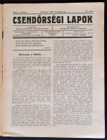 1939 Csendőrségi lapok. XXIX. évf. 13-24. 1939. július 1-december 22. Összesen 12 szám, fél évfolyam...