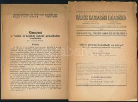 1940-1944 Mezőgazdasági nyomtatványok (Gyümölcsfeldolgozás cukor nélkül, A gyümölcsevés élettani jel...