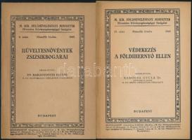 1940-1944 Mezőgazdasági nyomtatványok (Gyümölcsfeldolgozás cukor nélkül, A gyümölcsevés élettani jel...