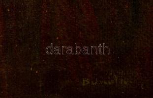 Olvashatatlan jelzéssel: Művészet kedvelő hölgy. Olaj, vászon, keretben, 46×36 cm