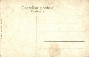 SMS Szigetvár az Osztrák-Magyar Haditengerészet Zenta-osztályú védett cirkálója zászlóval este / Aus...