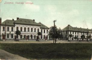 Losonc, Lucenec; Tüzérségi laktanya / artillery barracks (Rb)