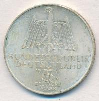 NSZK 1971D 5M Ag "Albrecht Dürer születésének 500. évfordulója" T:1-
FRG 1971D 5 Mark Ag ...