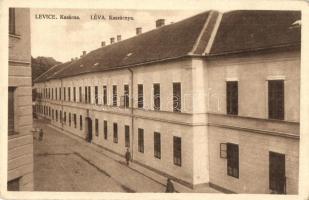 Léva, Levice; kaszárnya / military barracks