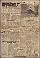 1956 Népakarat. I. évf. 2. sz., 1956. nov. 2., szakadással