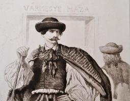 1855 Valerio, Theodore (1819-1879): Árokszállási juhász, Theodore Valerio: Souvenirs de la Monarchie...