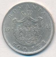 Románia 1944. 500L Ag "I. Mihály" T:2
Romania 1944. 500 Lei Ag "Mihai I" C:XF 
...