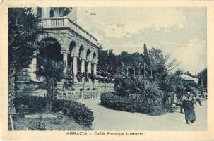 Abbazia, Opatija; Caffé Principe Umberto / café, A. Dietrich