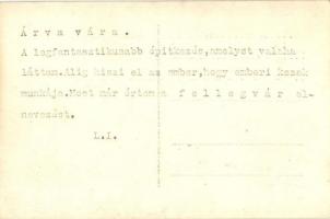 Árvaváralja, Oravsky Zámok (od Juhovychodu); Árva vára / Schloss / castle. photo