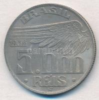 Brazília 1936. 5000R Ag T:2
Brasil 1936. 5000 Reis Ag C:XF 
Krause KM#543