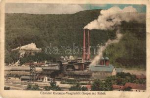 Korompa, Krompach (Szepes); Vasgyár, kohók / iron works, furnaces (EK)