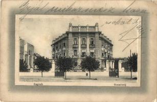 Zagreb, Zágráb, Agram; Sanatorij / szanatórium, kiadja S. Markovic / sanatorium, W. L. Bp. 7479. (EK)