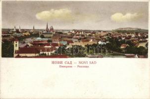 Újvidék, Neusatz, Novi Sad; Látkép / general view,