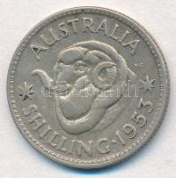 Ausztrália 1953. 1Sh Ag T:2
Australia 1953. 1 Shilling Ag C:XF
