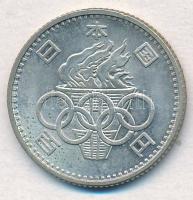 Japán 1964. 100Y Ag 1964 Olimpia T:2 Japan 1964. 100 Yen Ag 1964 Olympics C:XF Krause Y#79