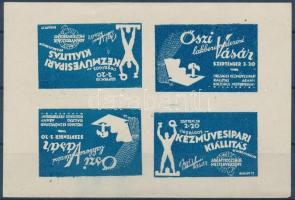 ~1937 Őszi lakberendezési vásár országos kézművesipari kiállítás kisív