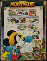 1947 Mickey Mouse képregény újság, széteső állapotban, 8p