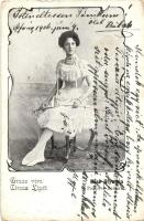 23 db régi motívumlap: üdvözlőlapok, hölgyek, művészlapok, humor; közte pár litho és dombornyomott /...