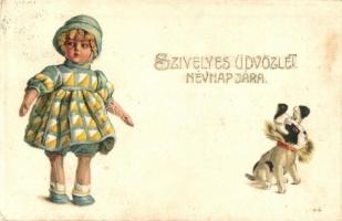 23 db régi motívumlap: üdvözlőlapok, hölgyek, művészlapok, humor; közte pár litho és dombornyomott /...