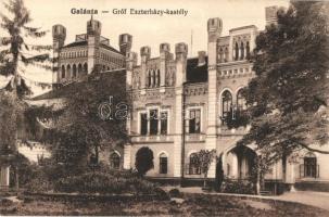Galánta, Gróf Eszterházy kastély. Adamkó Béla kiadása / castle