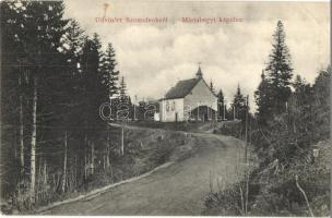 Szomolnok, Schmölnitz, Smolnik; Mária-hegyi kápolna. Fried Miksa kiadása / chapel (EK)