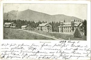 1899 Matlárháza, Tatranské Matliare (Tátra, Magas Tátra, Vysoké Tatry); szálloda, nyaraló / hotel, villa (EK)