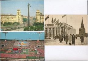 40 db MODERN szovjet városképes lap / 40 modern Soviet town-view postcards