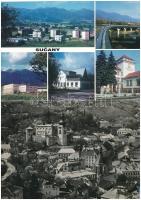 43 db MODERN csehszlovák városképes lap / 43 modern Czechoslovakian town-view postcards