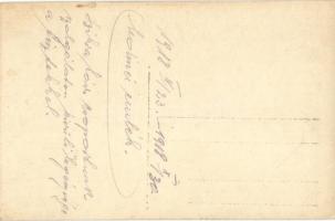 1918 Szikratávíró osztrák-magyar katonák csoportképe / WWI Austro-Hungarian telegraph soldiers group...