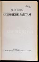 Szép Ernő: Hetedikbe jártam. A toll mesterei. Bp.,é.n., Grill Károly. Kiadói egészvászon-kötés, szép...