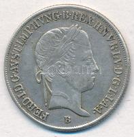 1848B 20kr Ag "V. Ferdinánd" T:2 Adamo B5