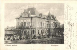 1907 Budapest XII. Svábhegy szálloda. Divald Károly 887. sz.