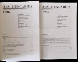 Ars Hungarica XXIV. évf. 1996/1-2. szám. Teljes évfolyam