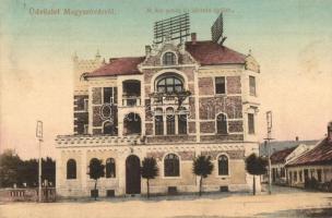 Magyaróvár, Mosonmagyaróvár; M. kir. posta és távirda épület
