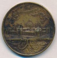 1885. "Emlékérem a budapesti országos kiállításra" Br emlékérem "RUDOLF TRÓNÖRÖKÖS A ...