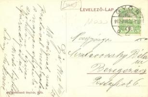 1912 Győr, Löwy Miksa úri és katonai szabó üzlete . Rembrandt fényirda