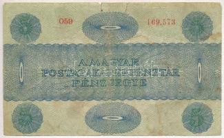 1919. 5K "MÁS TÖRVÉNYES..." T:III- ly. 
Adamo K8.1