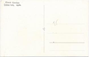 Győr, Kioszk Kávéház és étterem. Dobos photo