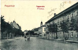 Magyaróvár, Mosonmagyaróvár; Fő utca, Központi kávéház. W. L. Bp. 6167. (EK)