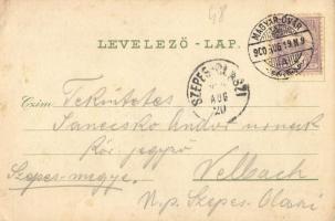 1900 Magyaróvár, Mosonmagyaróvár; Fő utca. Ant. Kumpf kiadása és felvétele (EK)