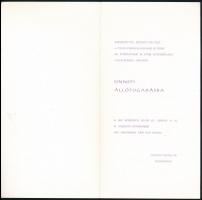1970 Újpesti Dózsa SC (Újpesti FC) ünnepi meghívója a klub fennállásának 85 éves és fuziójának 20 év...