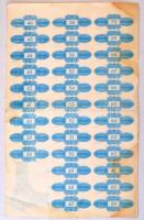 Budapest 1945. "A Magyar Leszámitoló- és Pénzváltó-Bank Ideiglenes elismervény 7%-os 35 éves tö...