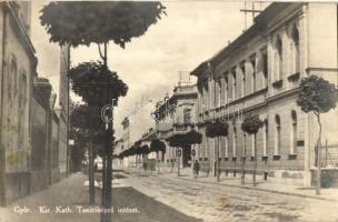 Győr, Kir. Katolikus Tanítóképző Intézet. Kiadja Tóth János