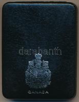 Kanada 1972. 1$ Ag "II. Erzsébet" eredeti dísztokban T:1- patina 
Canada 1972. 1 Dollar A...